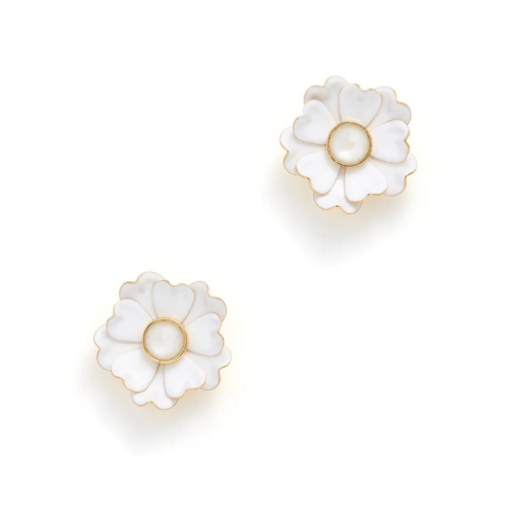 Kate Spade New York Bright Blossom Statement Earrings